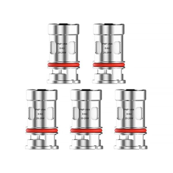 Voopoo PnP-VM4 0.6ohm Mesh Coils (5 Pack)