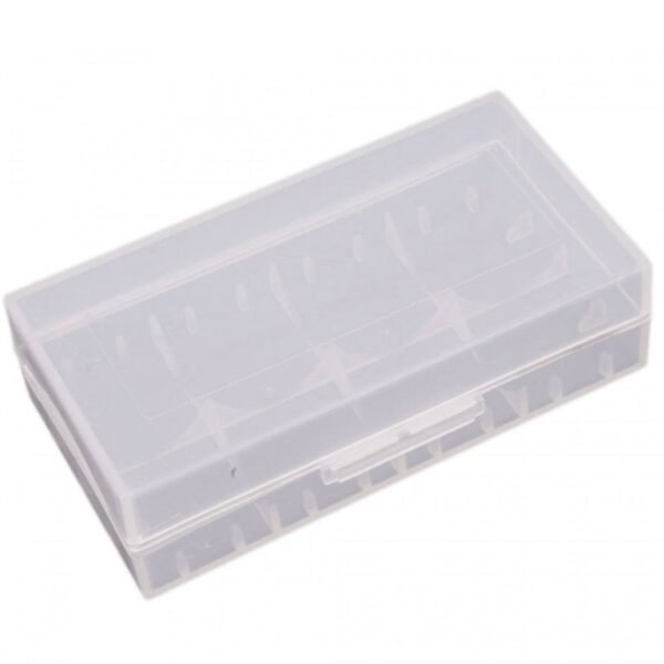 18650 Plastic Carry Case (Holds 2)