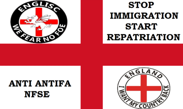 Anti Immigration Flag