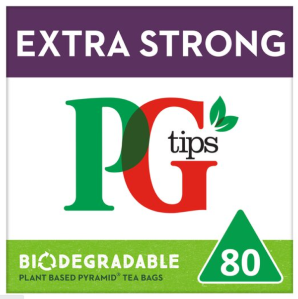 Pg Tips Extra Strong Pyramid 80S Teabags 232G