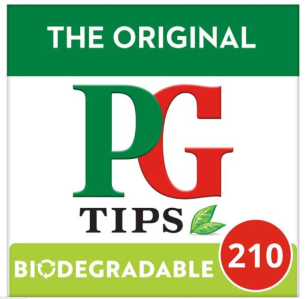 PG Tips 210 Original Black Tea Bags 609g