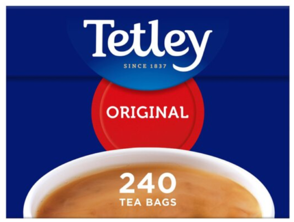 Tetley 240 Tea Bags 750G
