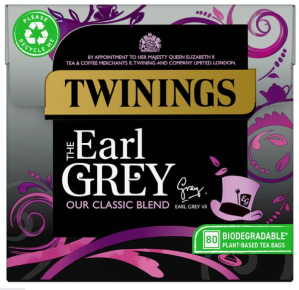 Twinings Earl Grey 80 Teabags 200G
