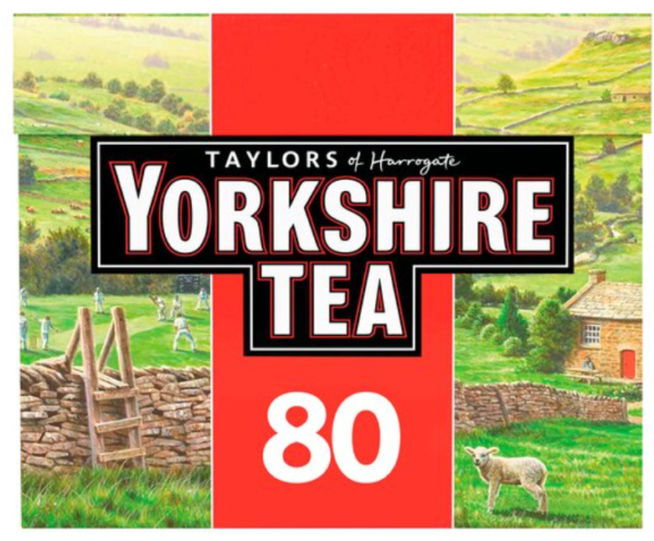 Yorkshire 80 Teabags 250G