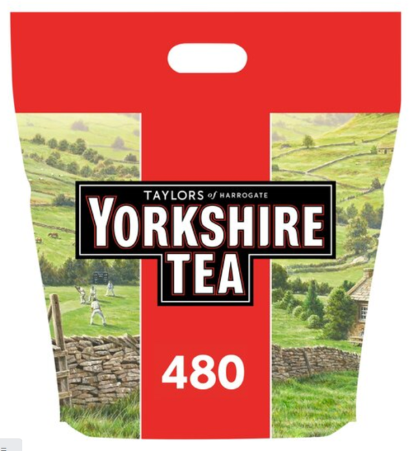 Yorkshire Teabags 480'S 1.5Kg