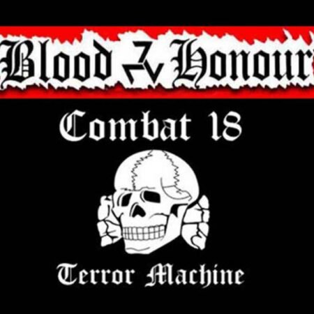 Combat 18 Blood and Honour Terror Machine Flag